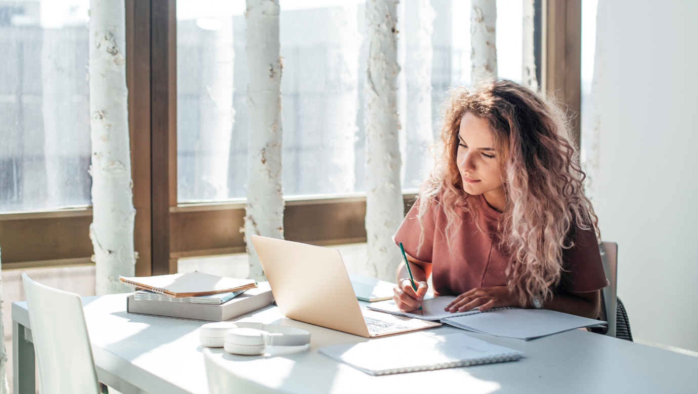 woman studying internship canada